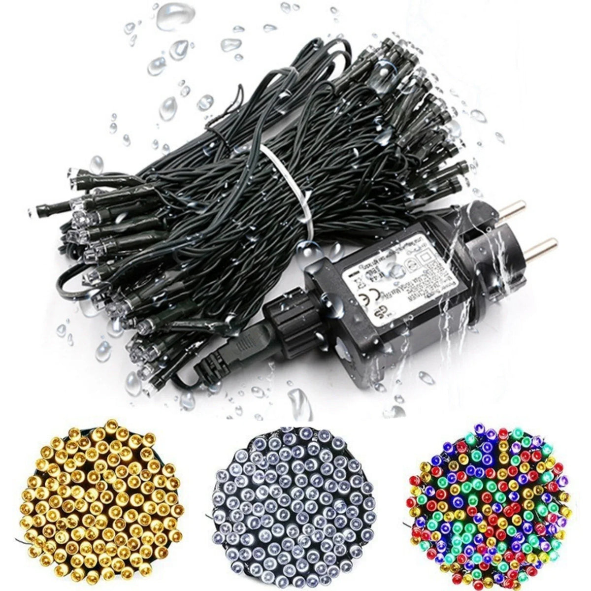 Kerst Delight - Outdoor LED Curtain String Lights
