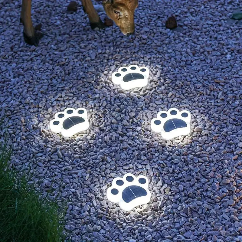 Solar Paws - Lampes solaires sans fil pour une ambiance parfaite au jardin