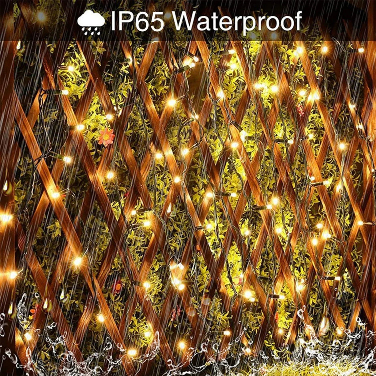 Kerst Delight - Outdoor LED Curtain String Lights