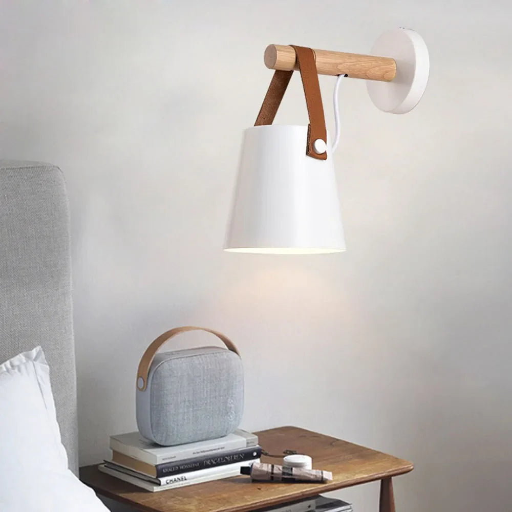 Nordic Light - Suspension scandinave en bois et metal