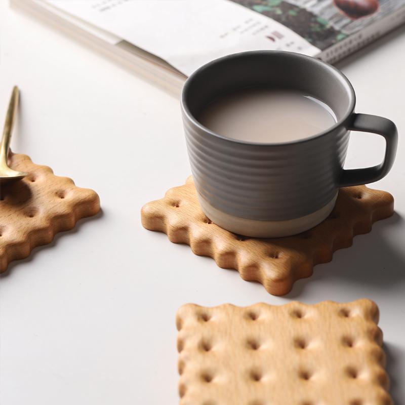CookieCoasters - Cookie-Shaped Wood Coasters