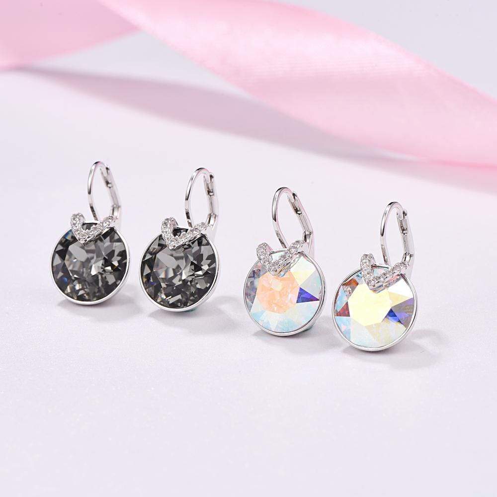 Aveline Sparkle - Boucles d'oreilles élégantes en cristal