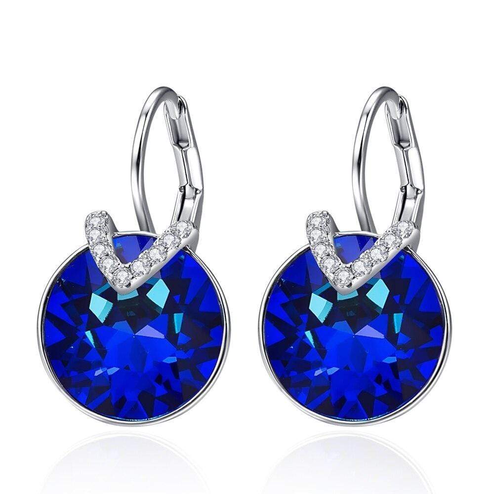 Aveline Sparkle - Boucles d'oreilles élégantes en cristal