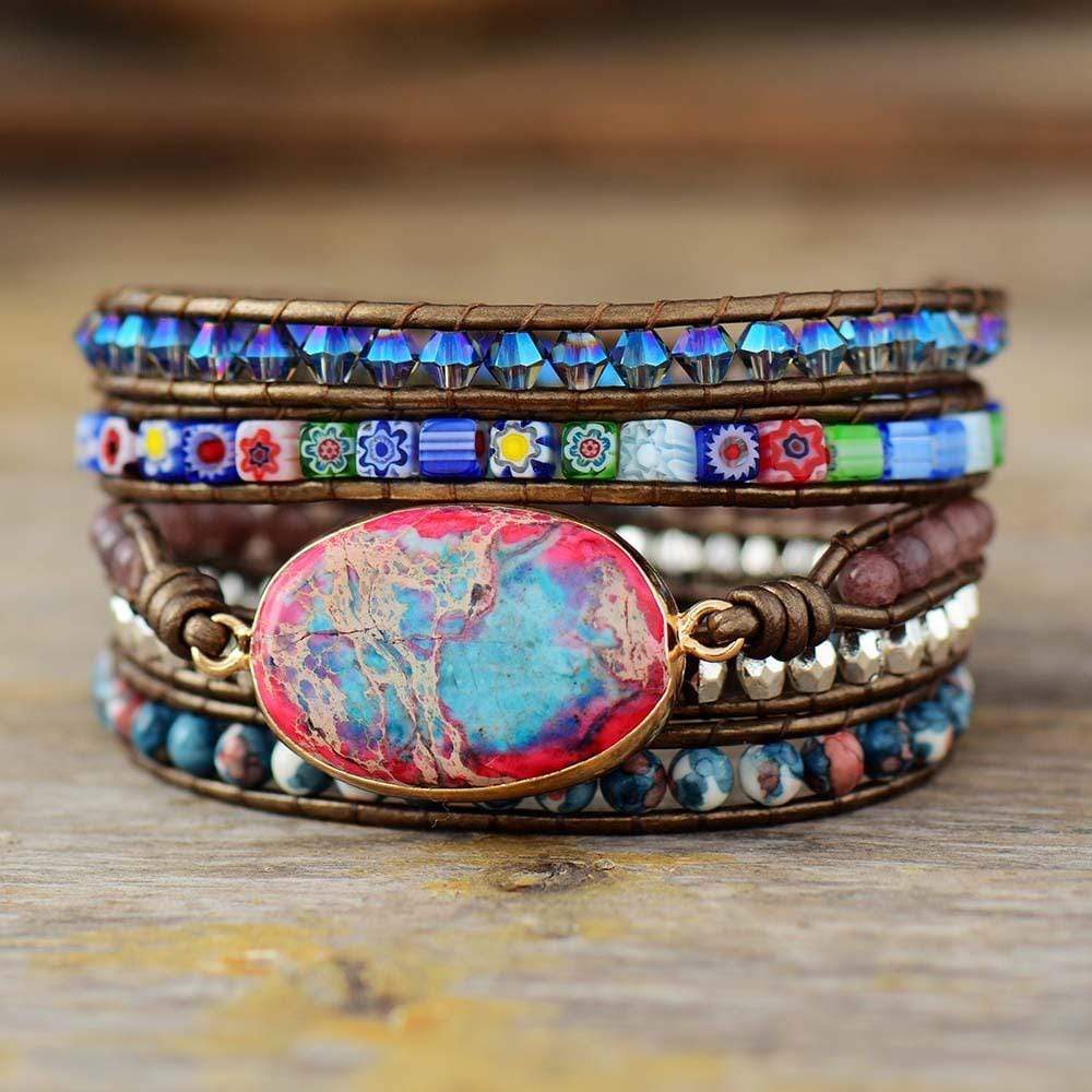 FloraWrap - Bracelet wrap floral