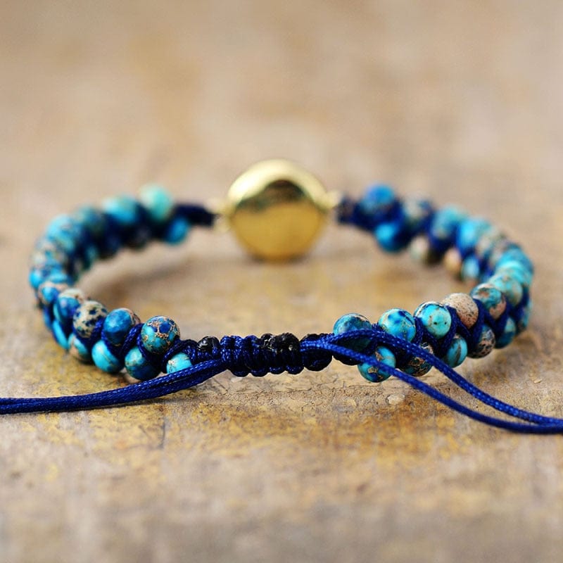 Thalassa Bracelet Opale Jaspe – Collection Ocean Boho