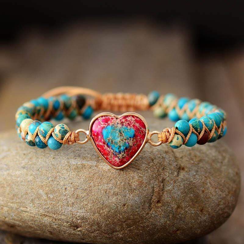 Amalina - Bracelet d'amitié cœur
