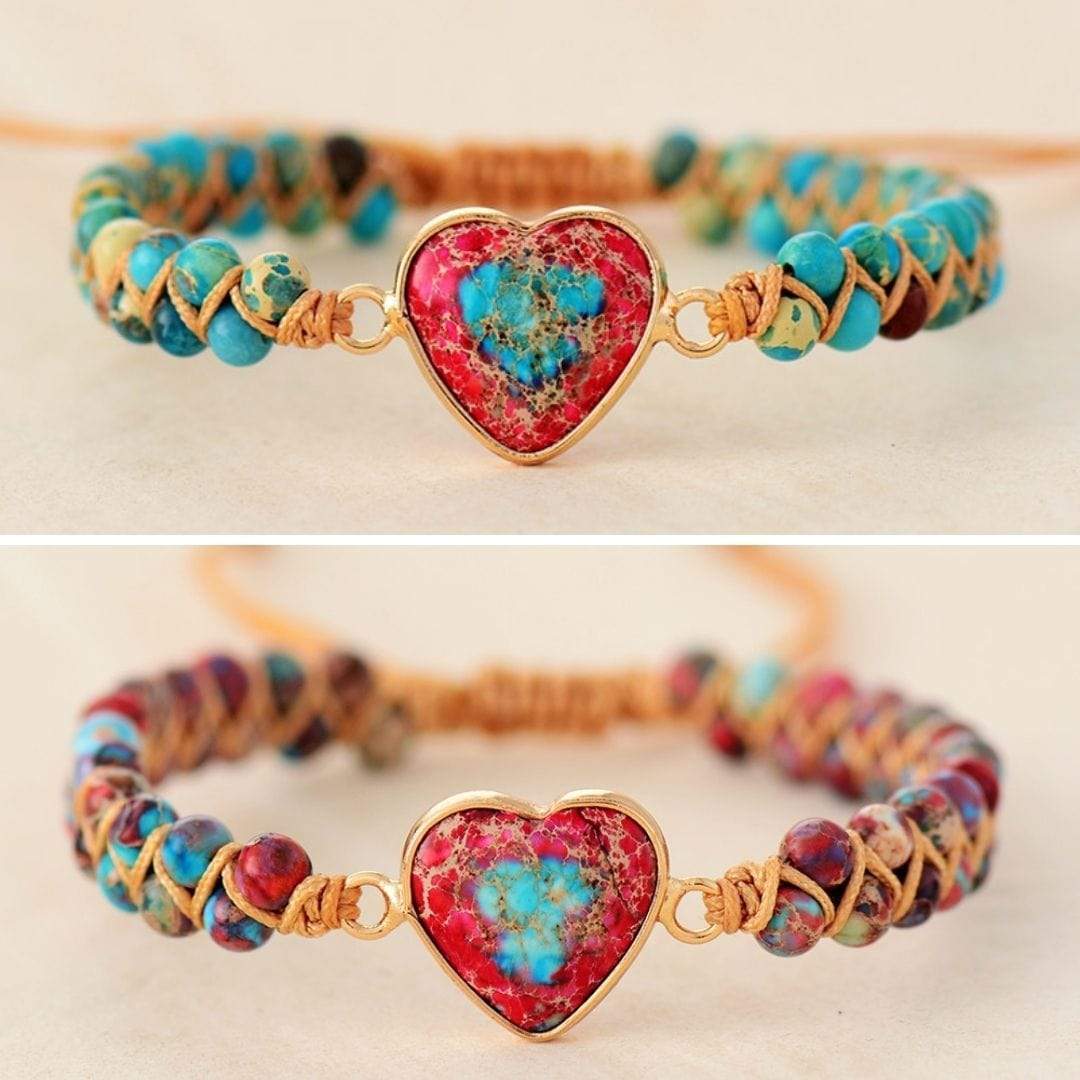 Amalina - Bracelet d'amitié cœur