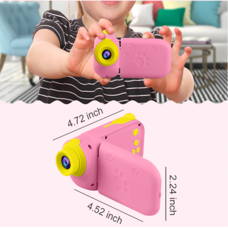 DillyCam - Kids Digital Camera with Dual Lens