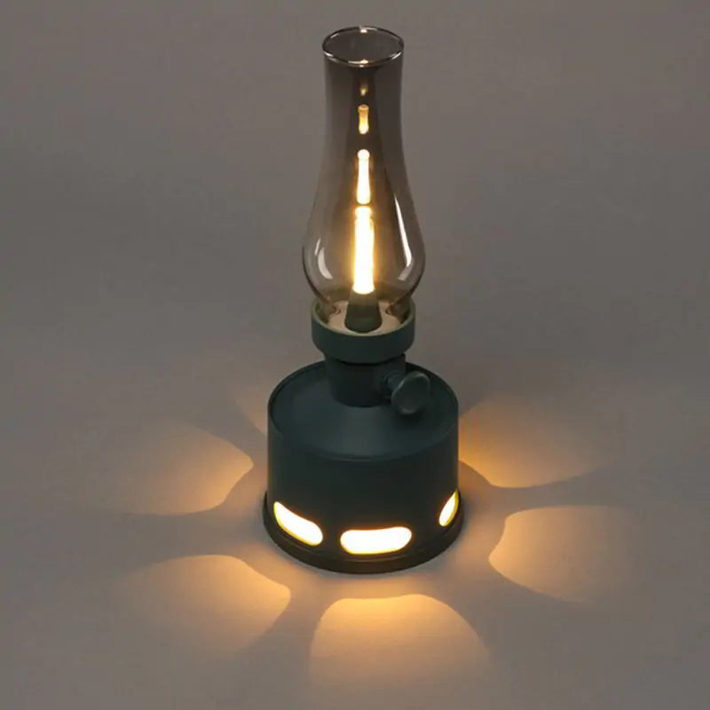 NostalgiaLamp - Vintage LED Lantern for Cozy Evenings
