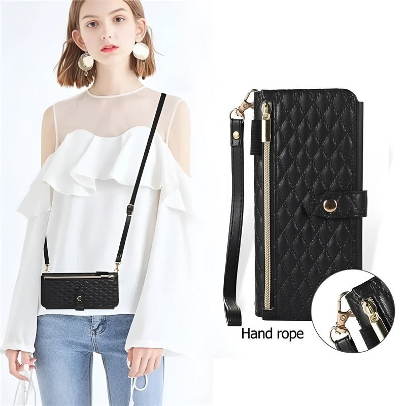 Casina Wallet - Élégante Pochette en Cuir pour Femmes