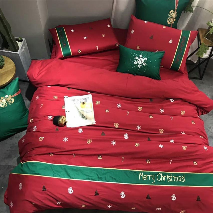 Yuletide Magic - Egyptian Cotton Christmas Duvet Cover Set