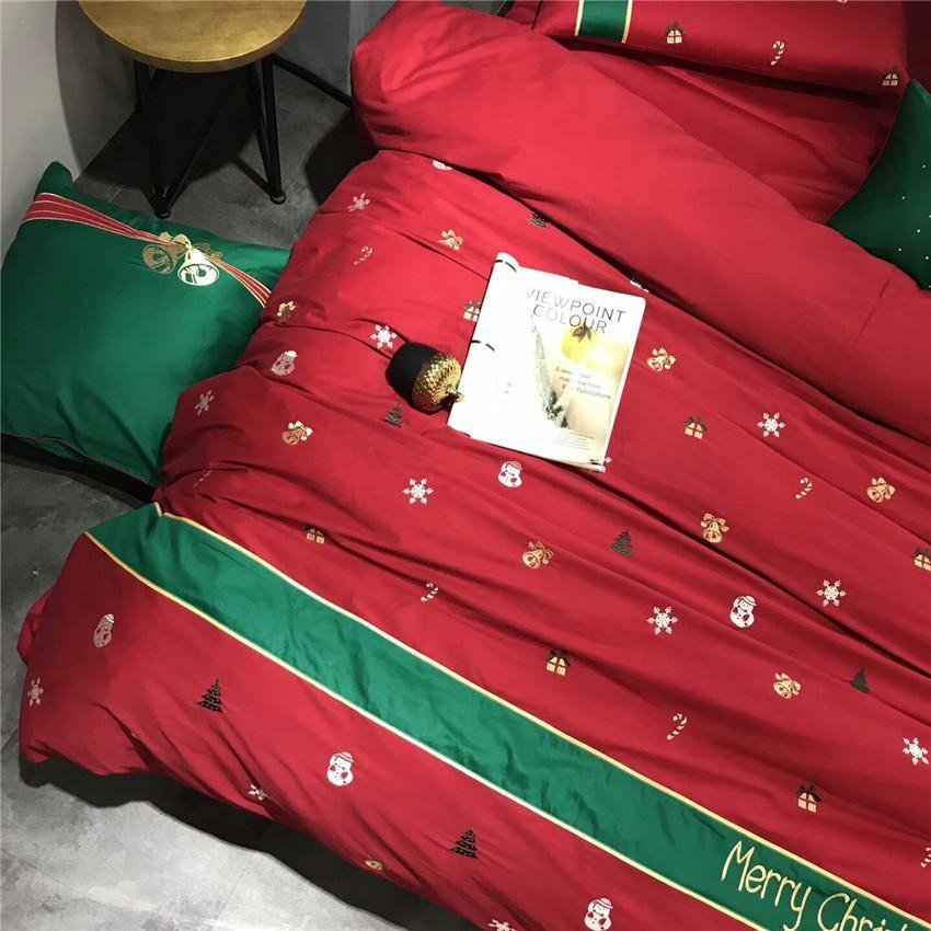 Yuletide Magic - Egyptian Cotton Christmas Duvet Cover Set