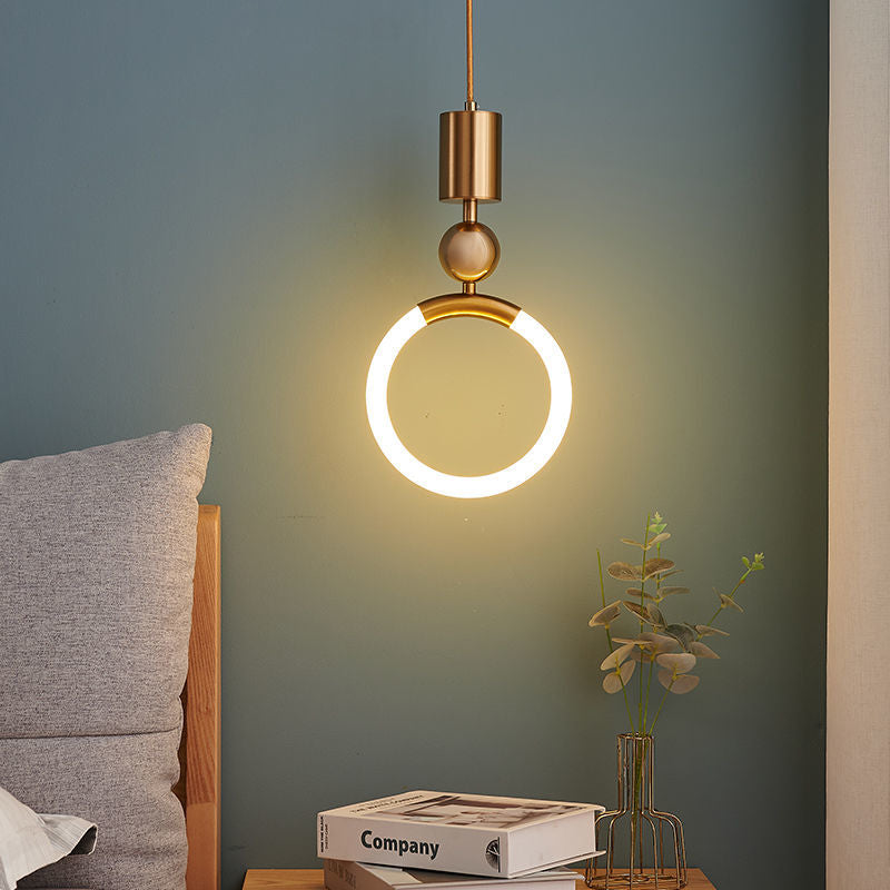 Nordic Elegance - Scandinavian LED Pendant Light with Minimalist Design