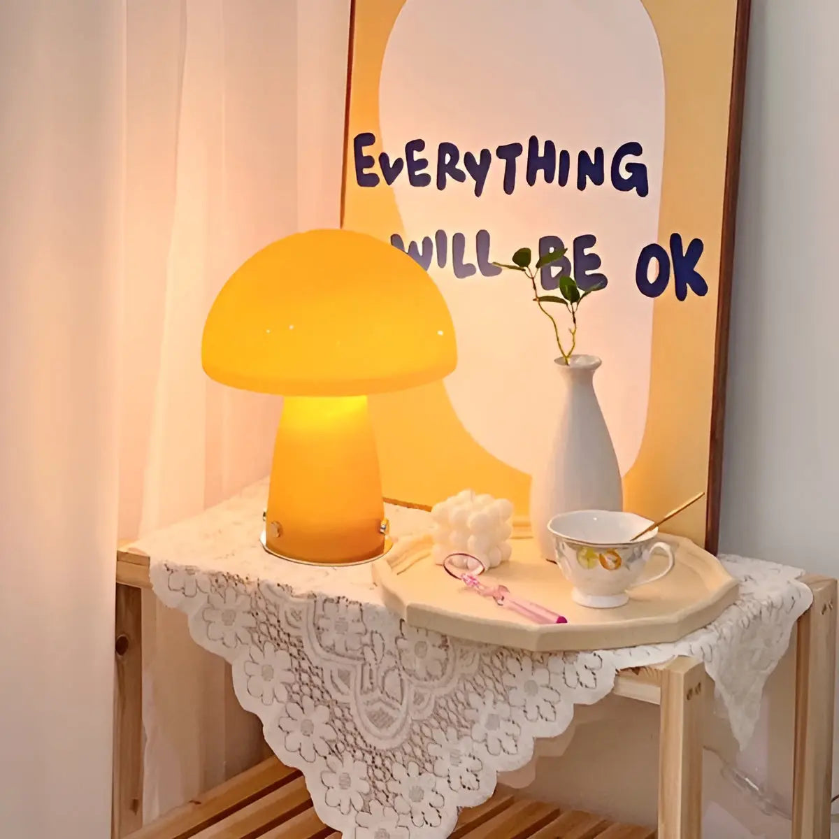 Valotti - Scandinavian Mushroom LED Lamp