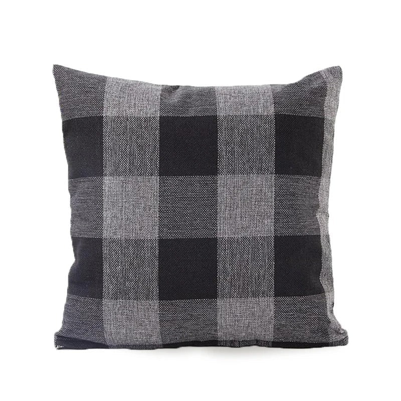 Harmonie Home - Timeless Buffalo Plaid Cushion Cover for Every Interior