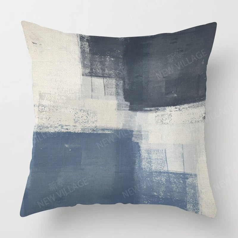 Tricolor Cushion Cover - Linen for a Modern Interior