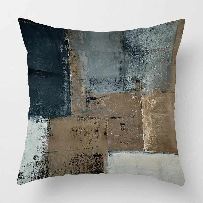 Tricolor Cushion Cover - Linen for a Modern Interior