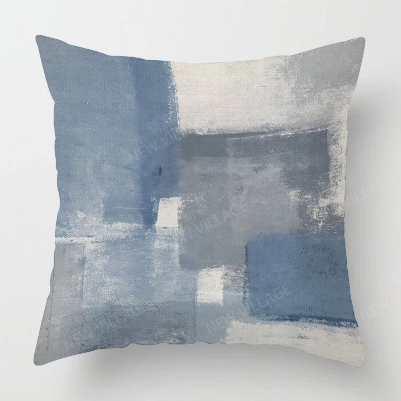 Tricolor Cushion Cover - Linen for a Modern Interior