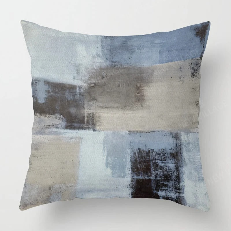 Tricolor Cushion Cover - Linen for a Modern Interior