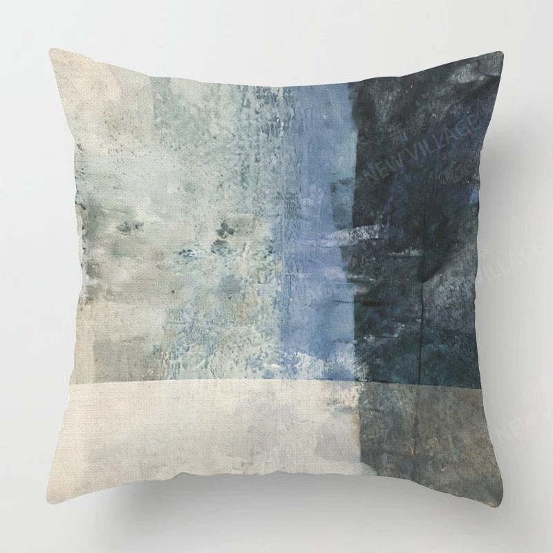 Tricolor Cushion Cover - Linen for a Modern Interior