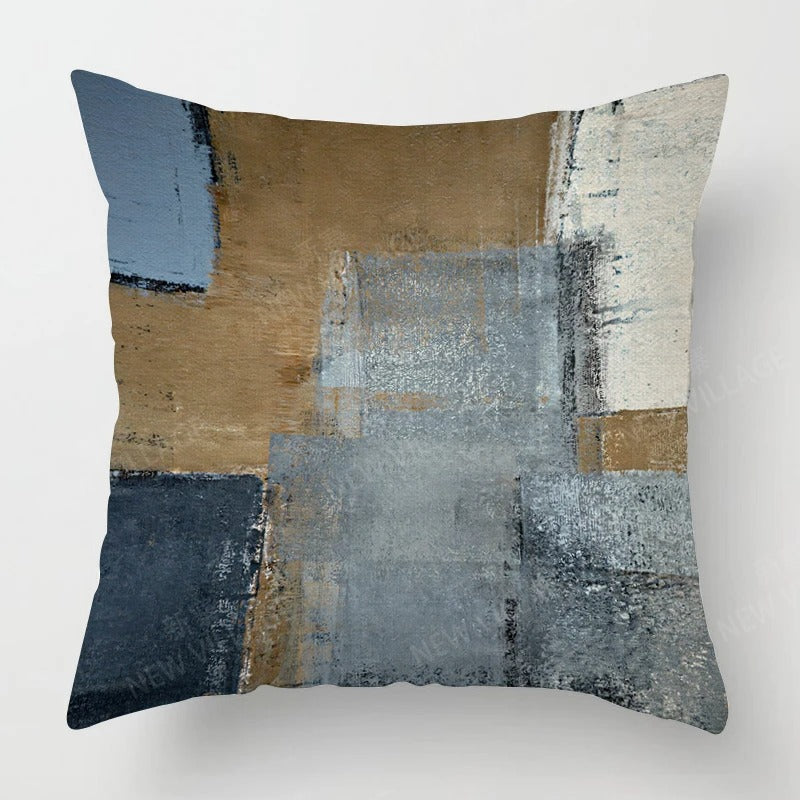 Tricolor Cushion Cover - Linen for a Modern Interior
