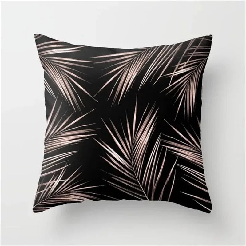 Ulinea - Black and White Geometric Cushion Cover