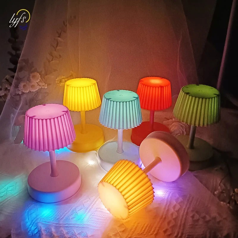 Portable LED Table Lamp - Soft Light for a Warm Ambiance
