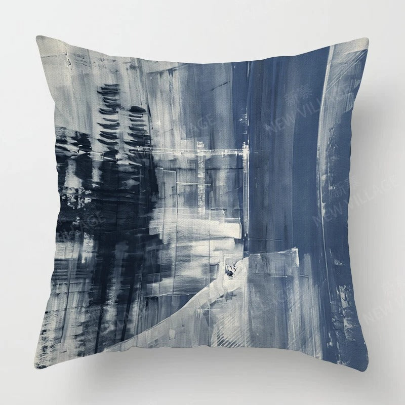 Tricolor Cushion Cover - Linen for a Modern Interior