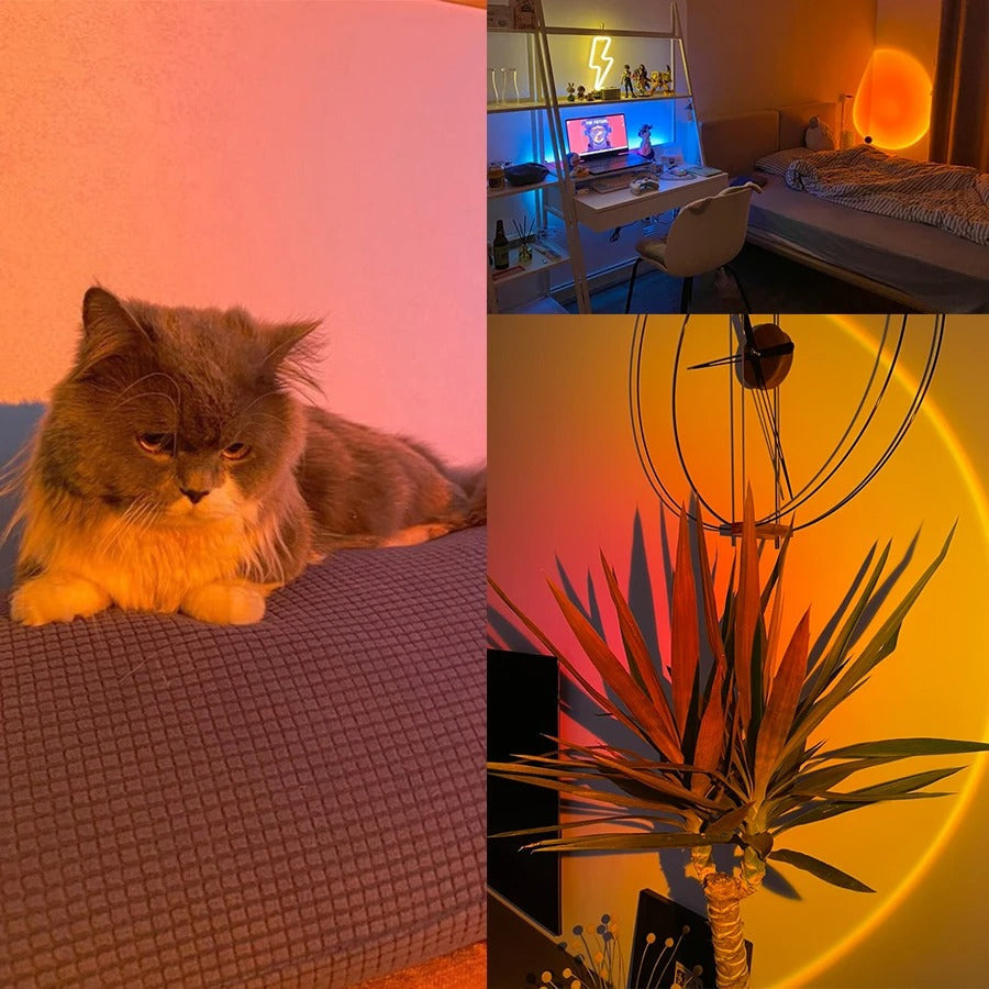 Sunset LED Projector - Magical Light for a Relaxing Ambiance