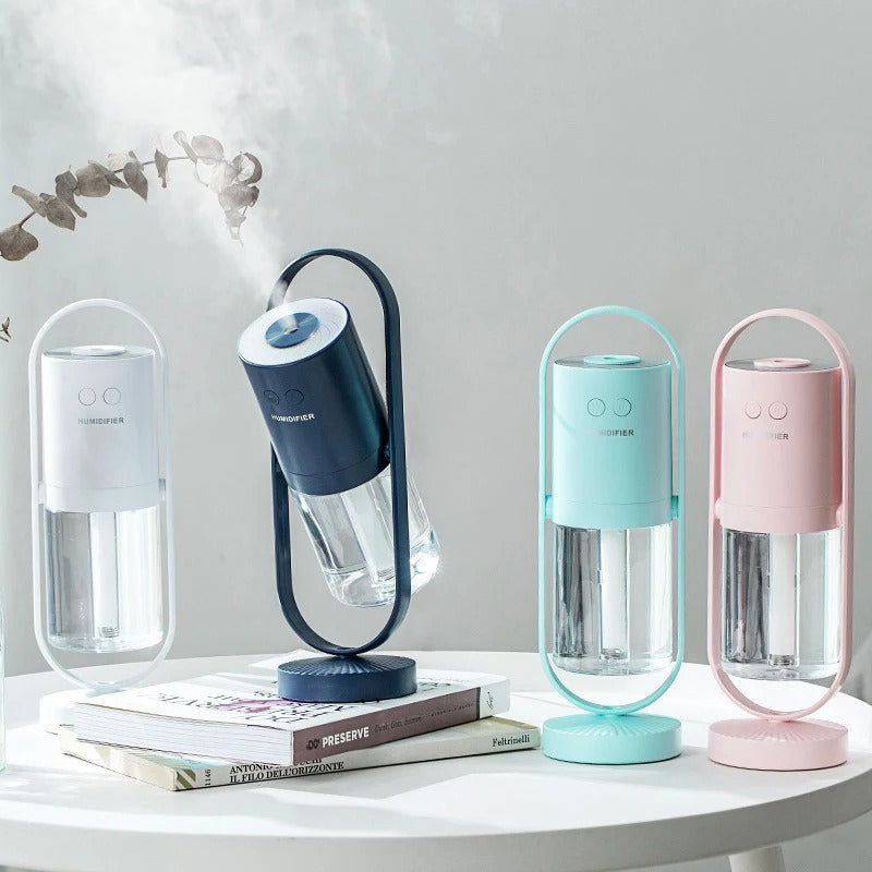 YoruGlow 360° LED Night Light - Rechargeable USB Rotating Lamp for Bedroom and Office