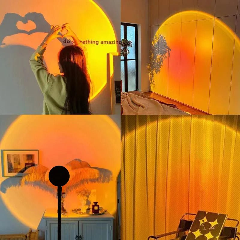 Sunset LED Projector - Magical Light for a Relaxing Ambiance