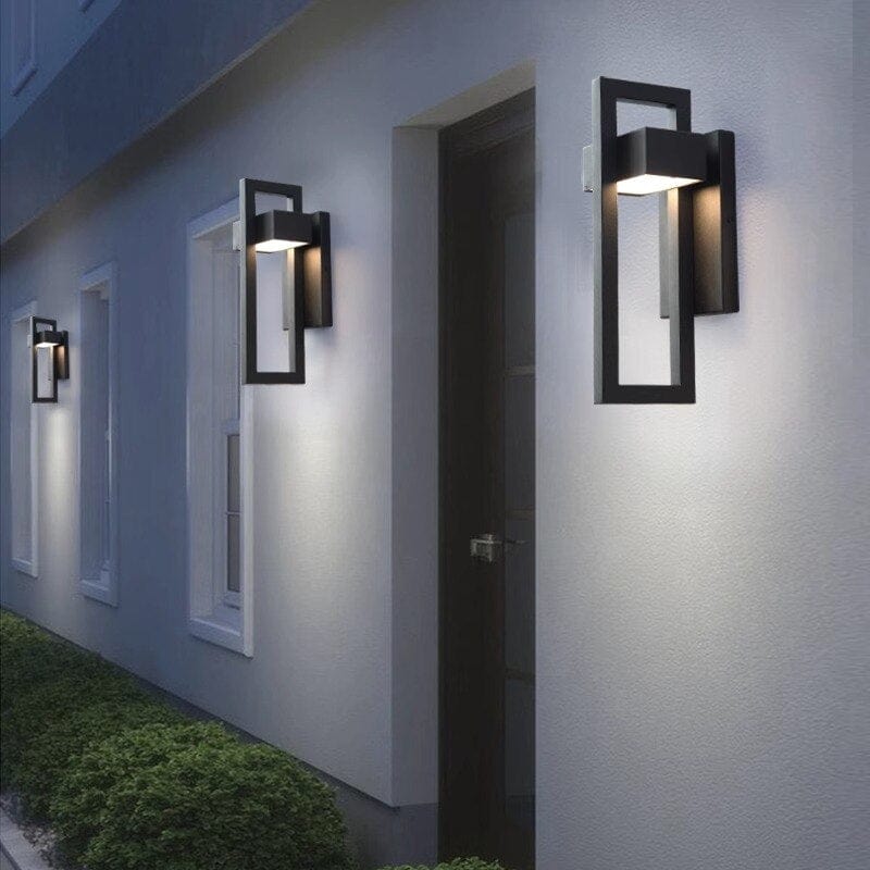 EclatDusk - Modern Outdoor LED Wall Light