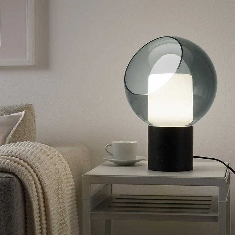 Dome Glass Lamp - Modern Glass Dome Table Lamp