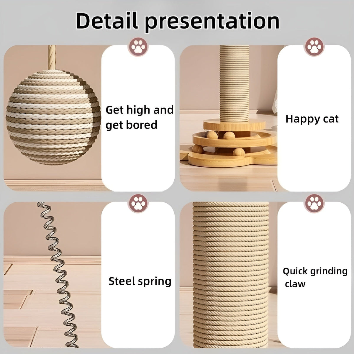 WoodPounce - Elegant Wooden Interactive Cat Toy