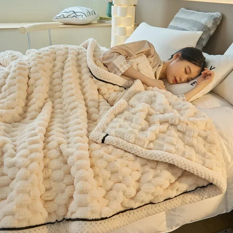 Velvet Turtle - Coral Velvet Throw Blanket for Autumn and Winter
