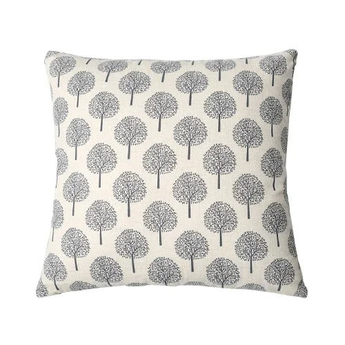 Warelin - Luxurious Linen Cushion Cover with Refined Textile Print