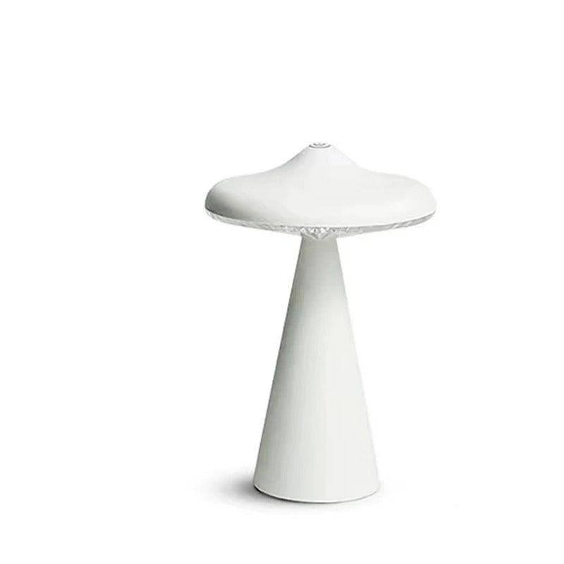 ZunoLume Mushroom Lamp - Touch Dimmable USB Rechargeable LED Table Lamp