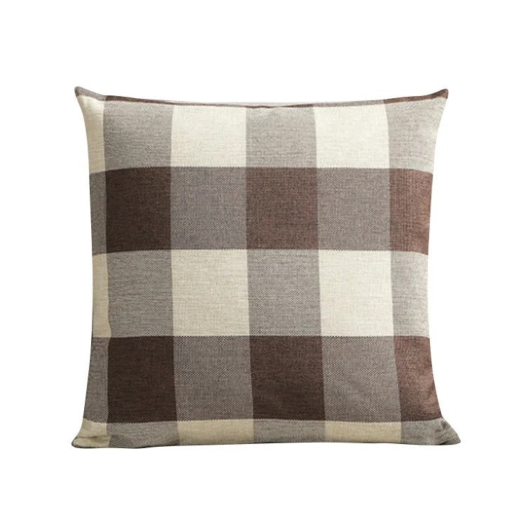 Harmonie Home - Timeless Buffalo Plaid Cushion Cover for Every Interior