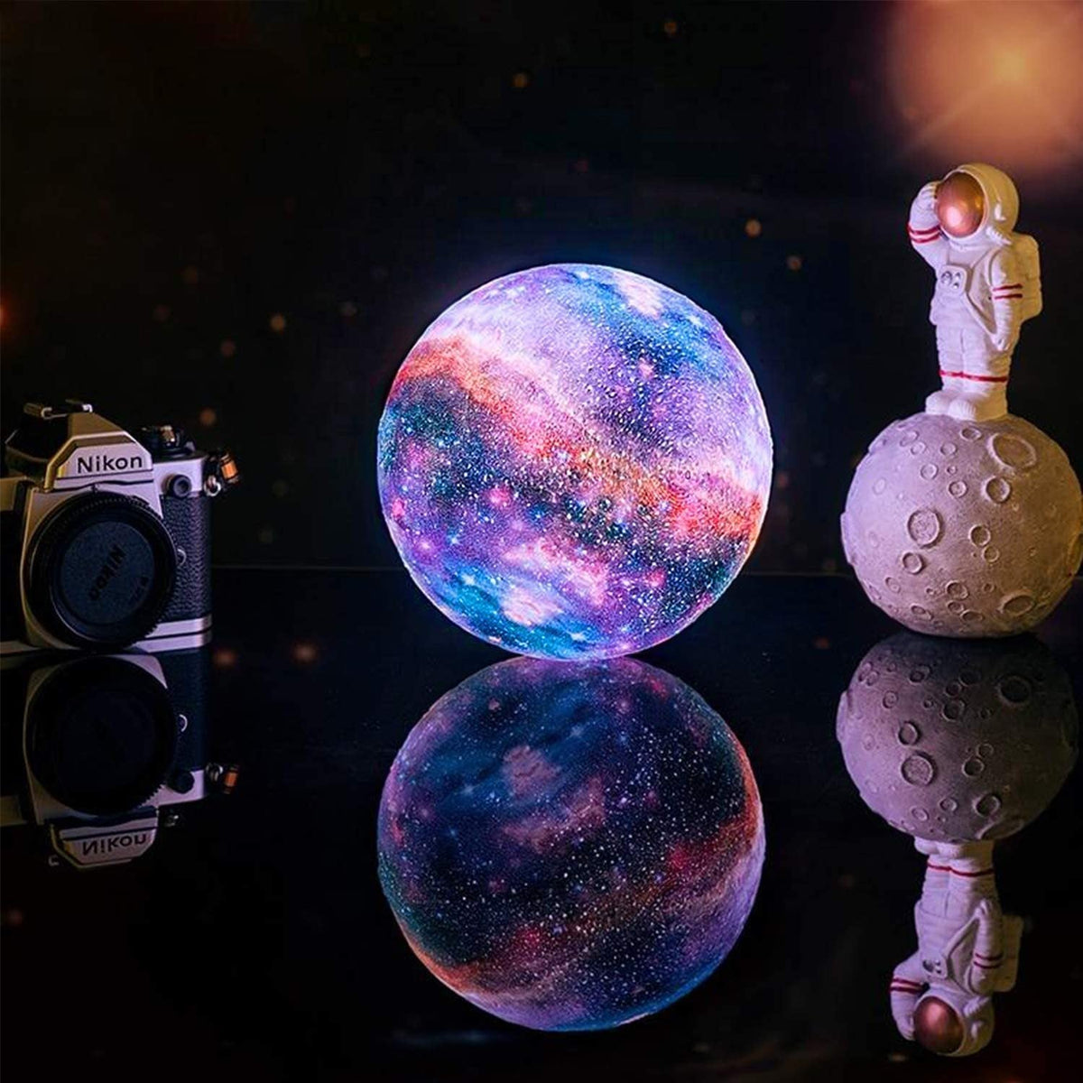 Moonbright Lamp - Rechargeable Starry Sky Night Light