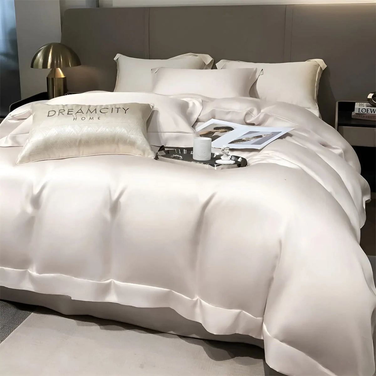 SilkBamboo - Ultra-Soft Organic Bamboo Bedding Set
