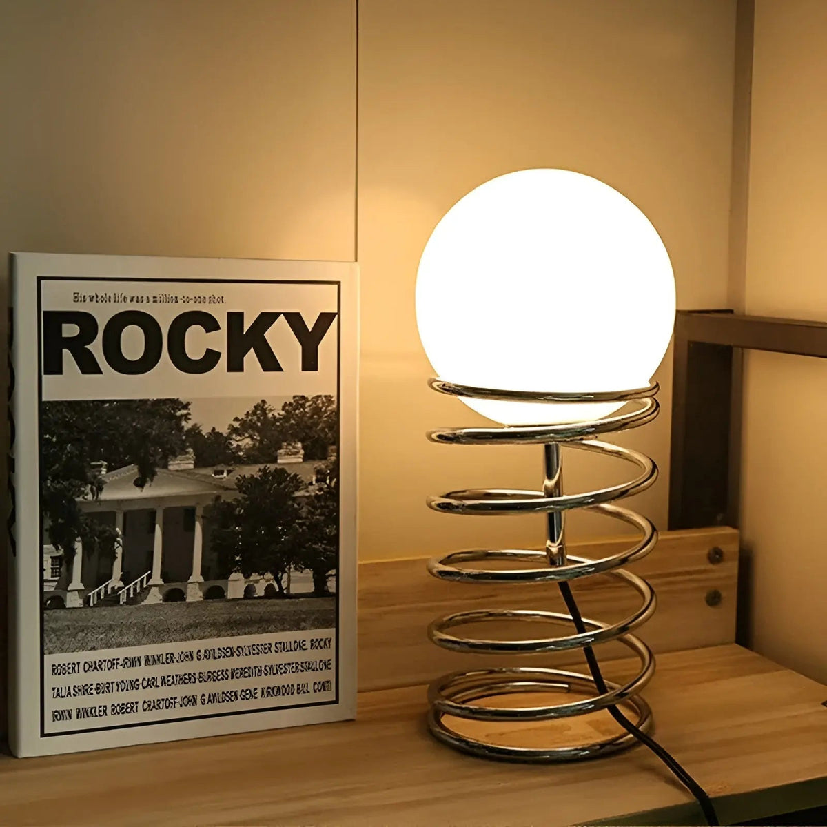 Spring Moon Glow - Elegant Moon Lamp with Adjustable Celestial Light