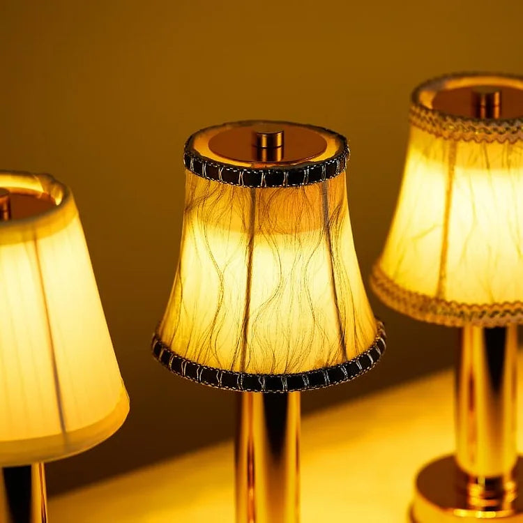 GleamLight - Raw Brass Table Lamp for Refined Lighting