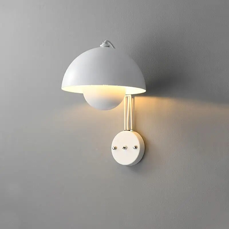 ShroomLite Wall Sconce - Creative LED Mushroom Design