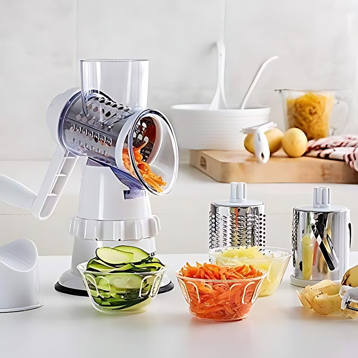 Fendara - Fast & Safe Manual Vegetable Slicer