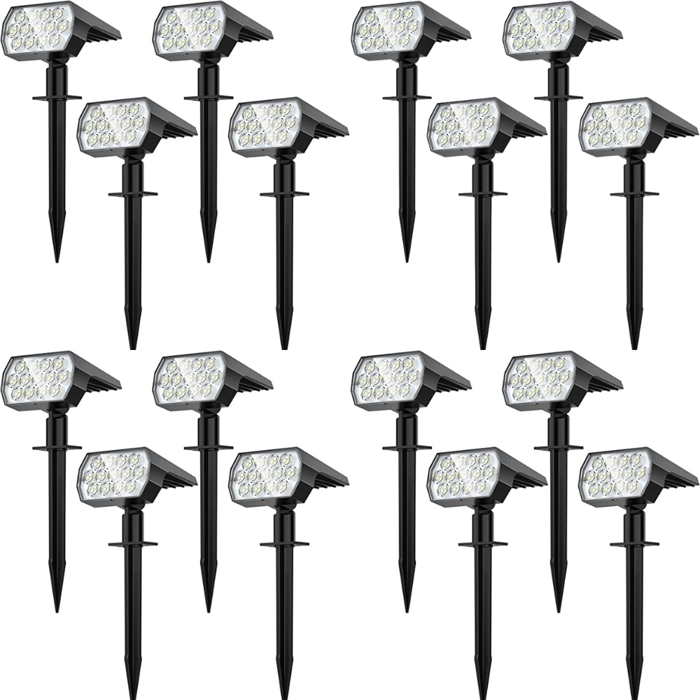 ÉclatSolaire - Elegant LED Solar Garden Lamp