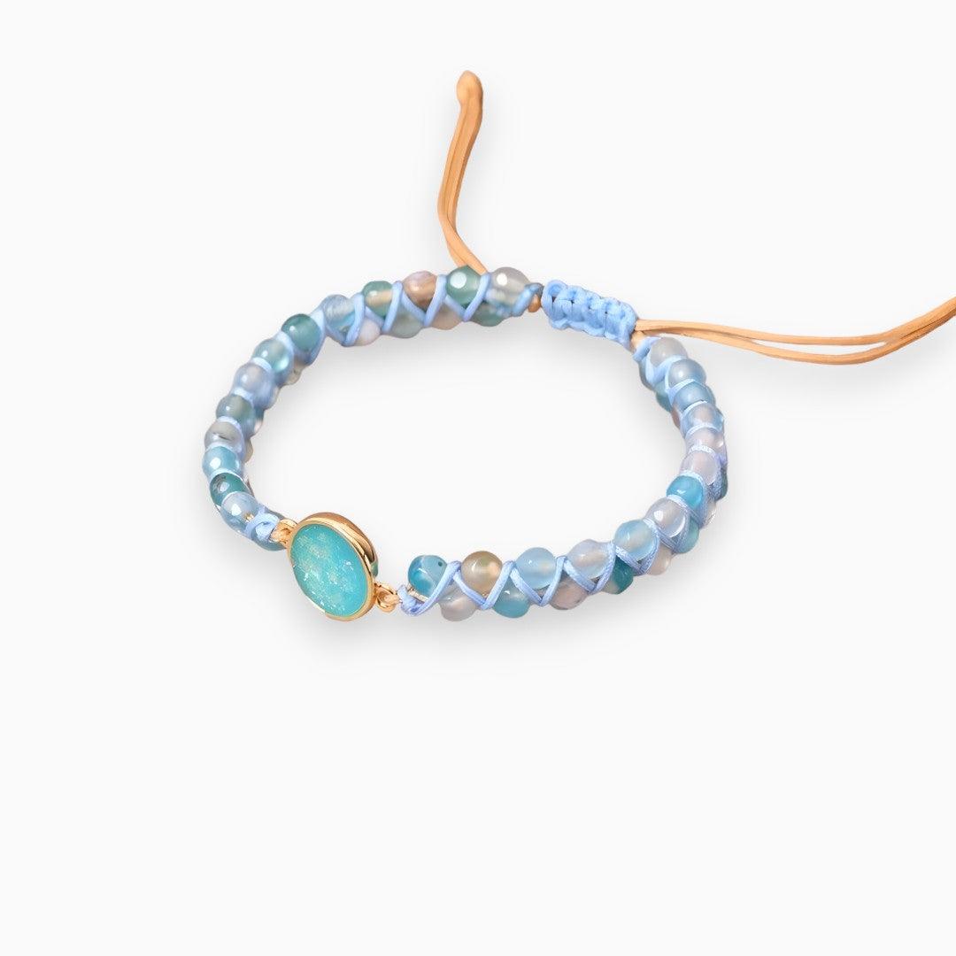 CelinaDream - Bracelet perlé élégant en opale