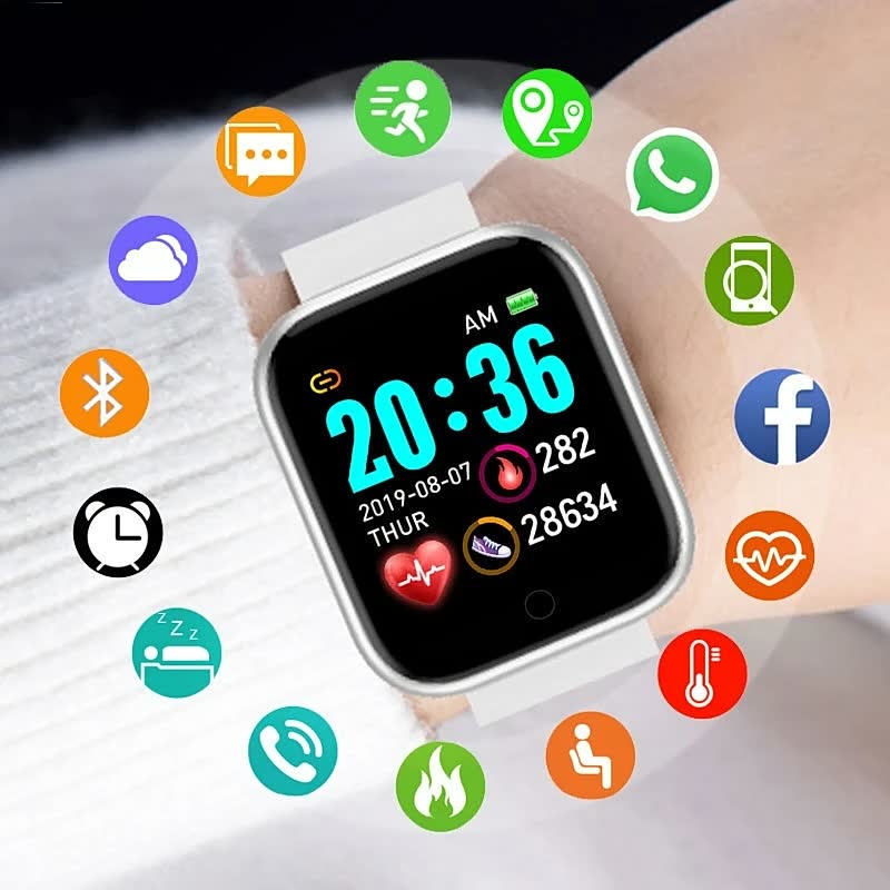 SleekPulse - Elegant Smartwatch for Health and Sport