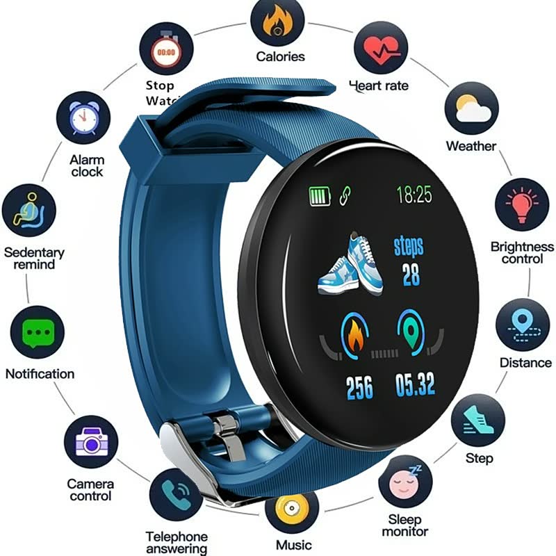 SleekPulse - Elegant Smartwatch for Health and Sport
