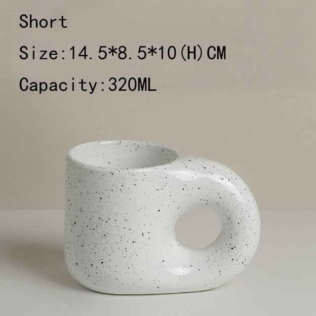Minimalism Cup - Luxury Porcelain Mug with Minimalist Design