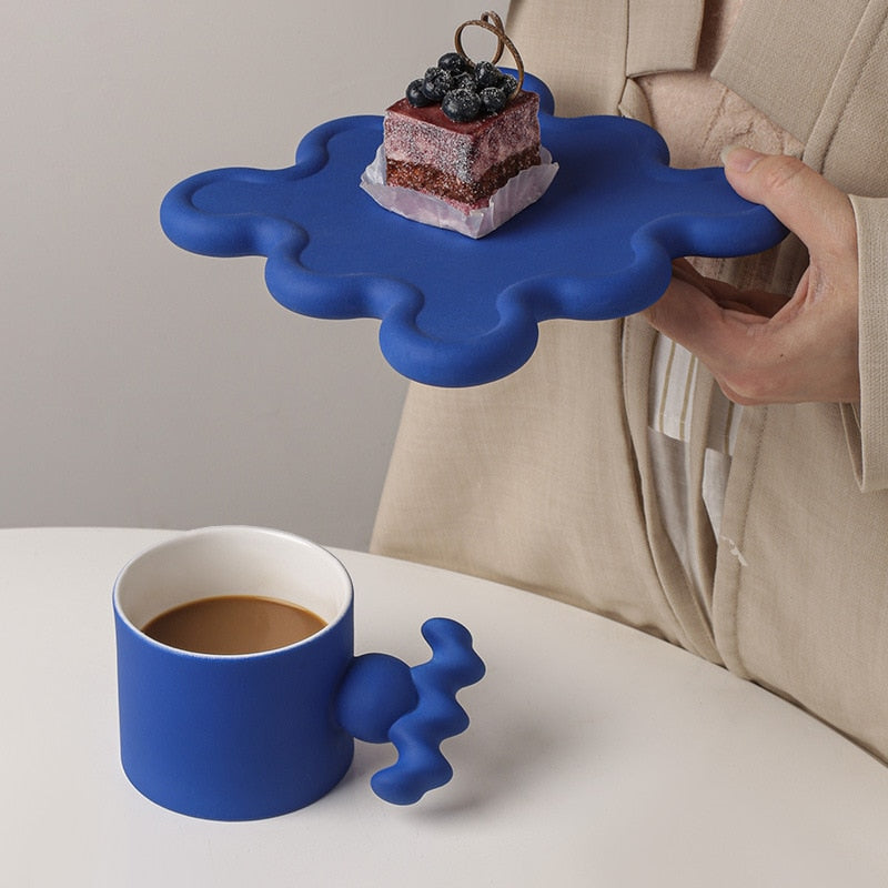 Cupido - Handmade Porcelain Cup and Saucer Set